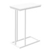 Accent Table, C - Shaped, Modern - White - Image 13