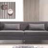 Aesthetic Sofas For Living Room, 3 Seater Couch With Classic Modern Appeal And Luxurious Soft Comfort - Gray - Image 12