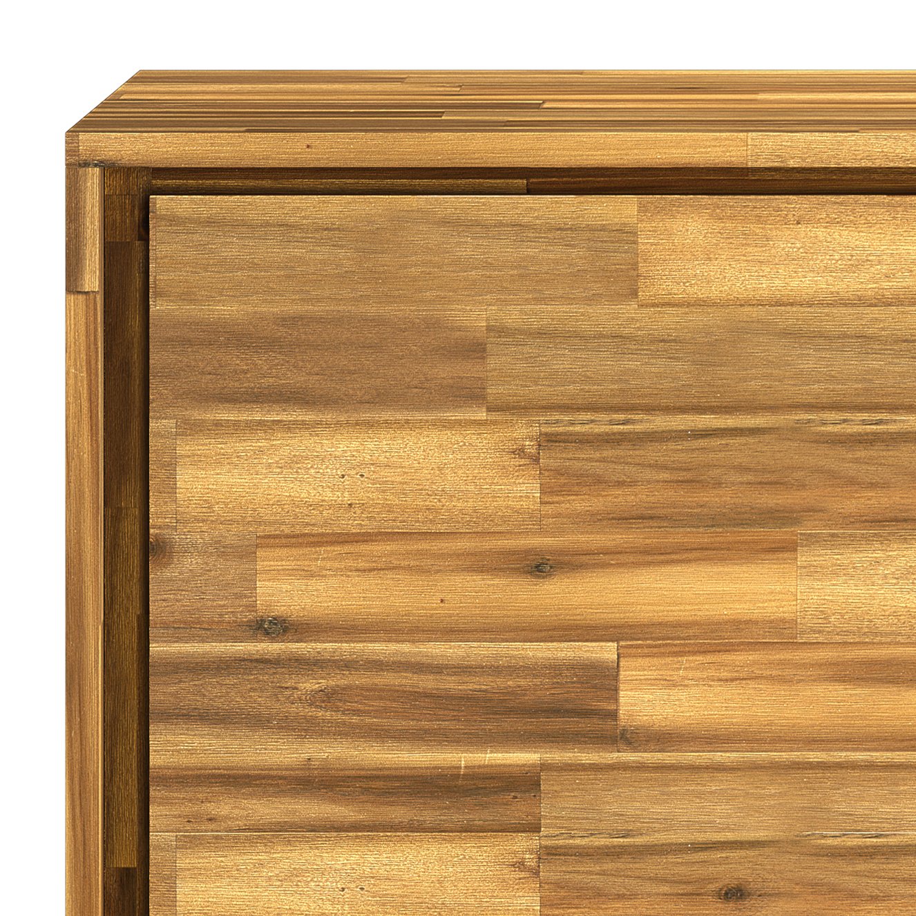 Lowry - Medium Storage Cabinet - Distressed Golden Wheat - Image 5