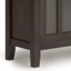 Artisan - Low Storage Cabinet - Tobacco Brown - Image 4