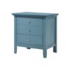 3 Drawer Nightstand - Teal - Image 6