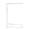 Accent Table, C - Shaped, Convenient Design - White - Image 2