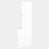 Retro Style Hutch Cabinet With Double Glass Doors, China Cabinet For Home, Office, Or Studio - White - Image 13