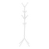 Coat Rack, Hall Tree, Free Standing, 8 Hooks, Entryway, 70"H, Contemporary & Modern - White - Image 5