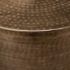 Drum Accent Side Table, Contemporary And Modern - Copper - Image 4