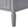 Bathroom Vanity With Sink, Soft Close Door, Handles Ample Storage - Gray - Image 20