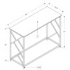 Accent Console Table For Entryway, Contemporary & Modern - Espresso - Image 10