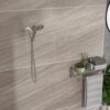 Multi Function Adjustable Hand Shower 7 Function Hand Shower, Wall Mounted - Brushed Nickel - Image 2