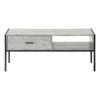 TV Stand, Console, Media Entertainment Center, Storage Drawer, Contemporary & Modern - Gray - Image 2