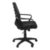 Office Chair, Adjustable Height, Swivel, Ergonomic, Armrests, Mesh, Contemporary & Modern - Black - Image 4