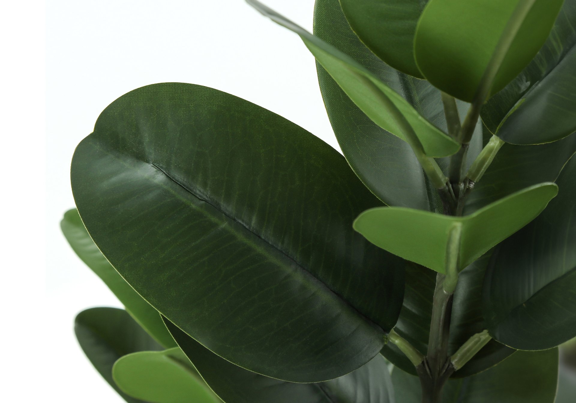 28" Tall, Artificial Plant, Garcinia Tree, Indoor, Faux, Fake, Floor, Greenery, Potted, Real Touch, Decorative - Green / Black - Image 3