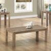 Table Set, Coffee, End, Side, Accent For Living Room Transitional (Set of 3) - Taupe - Image 5