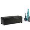 Avalon - Storage Ottoman Bench - Midnight Black - Image 7