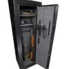 9.33 Cubic Ft Tall Biometric Rifle Safe - Black - Image 6