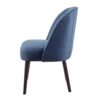 Bexley - Rounded Back Dining Chair With Wraparound Back - Blue - Image 6