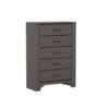 Junipe - 5 Drawer Chest - Brown - Image 8