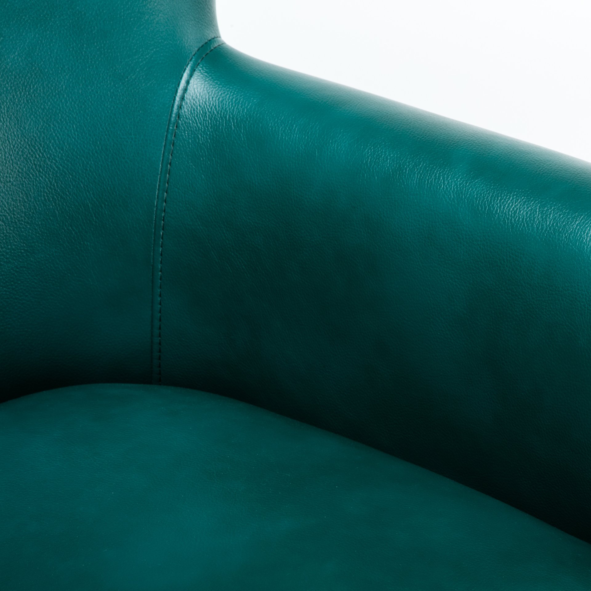 Hadley - Club Chair With And Hardwood Frame - Teal - Image 6