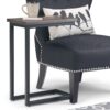 Skyler - C Side Table - Walnut Brown - Image 8