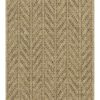 Earth - 5'3" X 7'3" Indoor, Outdoor Area Rug - Natural, Mocha - Image 3