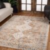 Noble - 2' X 3' Area Rug - Rust - Image 7