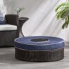 Madras - Ottoman With Ice Bucket - Brown - Image 7