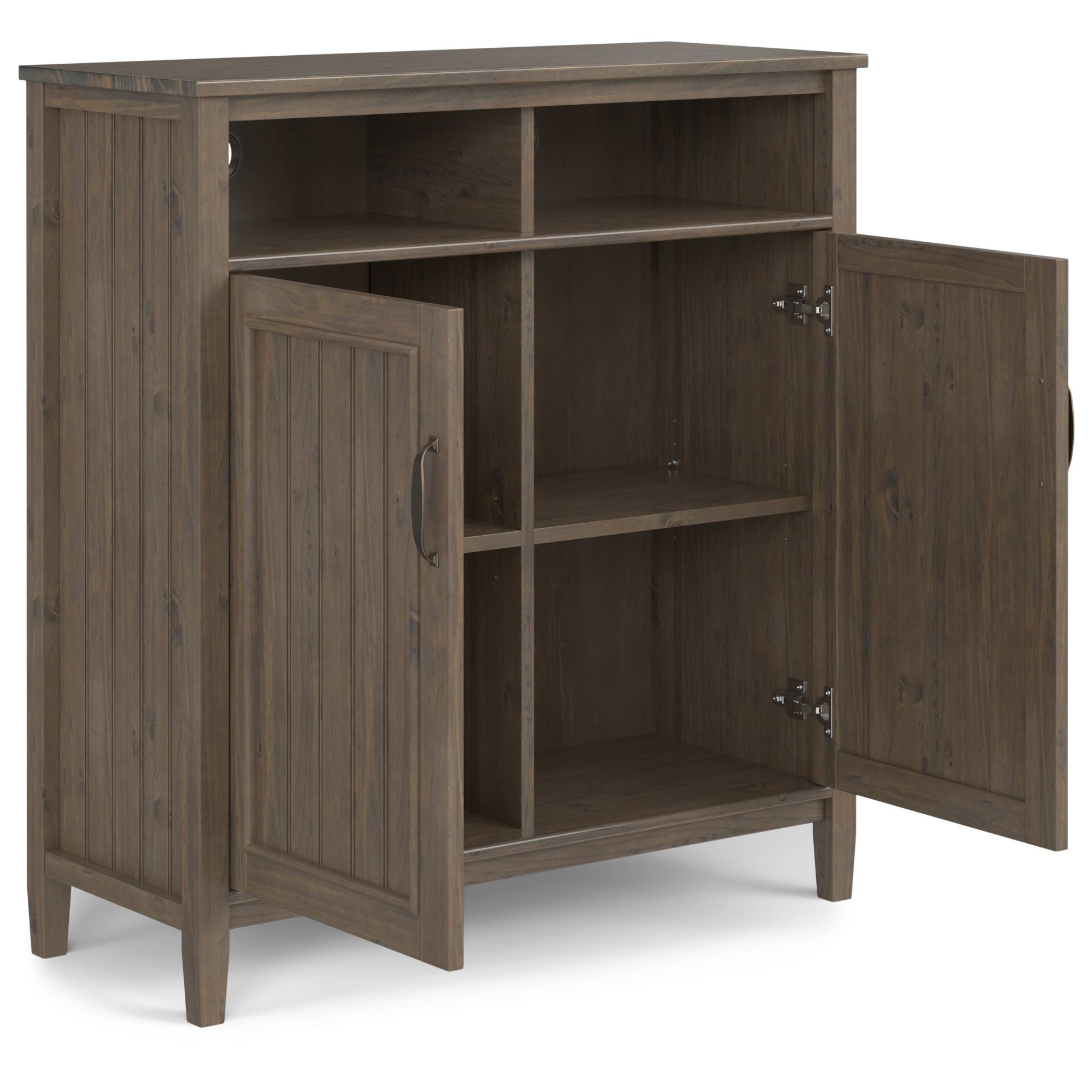 Lev - Medium Storage Cabinet - Smoky Brown - Image 9