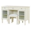 Multi Functional 2 In 1 Vanity Desk With Flip Top Mirror Material - White Oak - Image 7