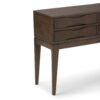 Harper - Hallway Console Table - Walnut Brown - Image 4