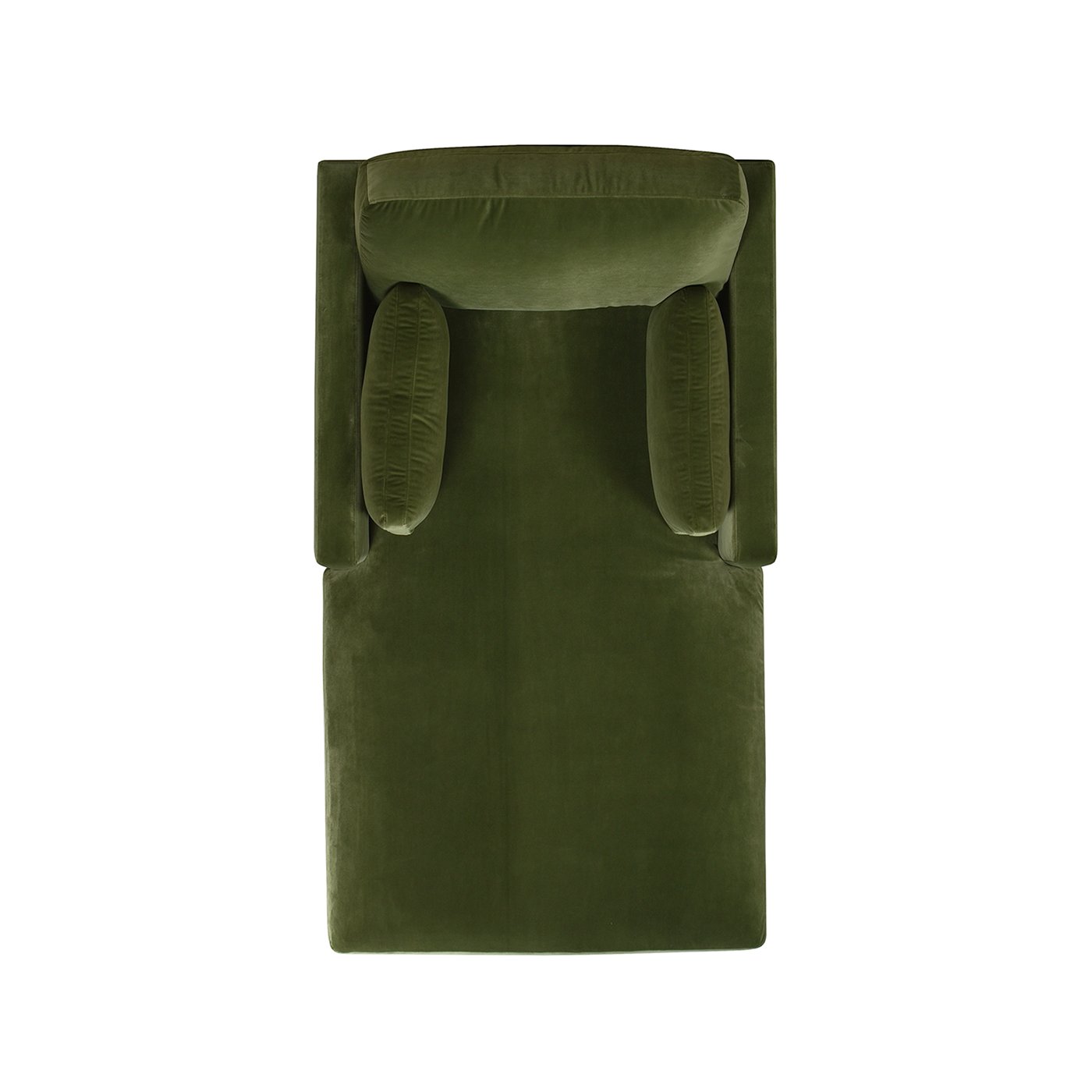 Knox - Modern Farmhouse Chaise Lounge Chair - Olive Green - Image 2