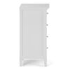 Acadian - Four Drawer Floor Storage Cabinet - Pure White - Image 4