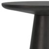 Gloria - Cast Aluminum Side Table - Black - Image 5