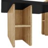 Nesting Coffee Tables Farmhouse, Rectangle Coffee Table Living Room Sofa Side Table For Living Room (Set of 2) - Black - Image 12