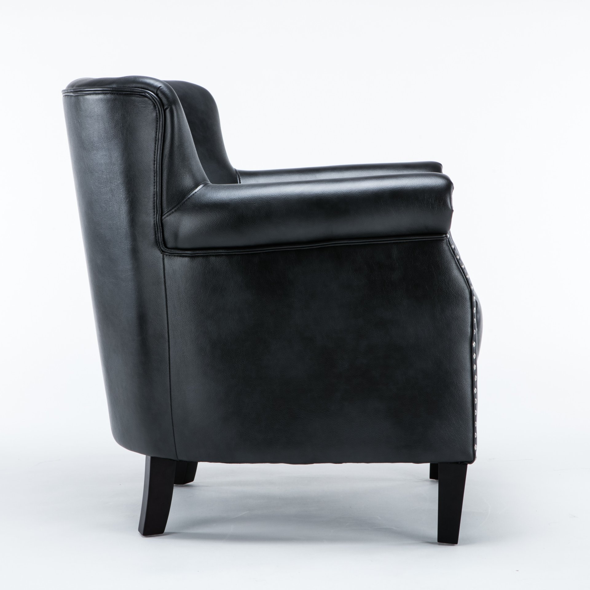 Hadley - Club Chair With Upholstery - Charcoal - Image 16