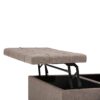 Harrison - Coffee Table Storage Ottoman - Fawn Brown - Image 5