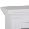 Avington - Two Door Wall Cabinet With Cubbies - Pure White - Image 2