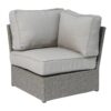 4 Piece Wicker Outdoor Seating Group With Cushions - Gray Mix - Image 6