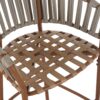 Lodi - Outdoor Matal Rope Barstool, Teak / Beige (Set of 2) - Teak / Beige - Image 11