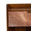 Manila - Copper 1 Drawer Nightstand - Chestnut - Image 5