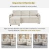 Convertible L Shaped Sofa Couch With Storage, Cup Holders, USB Ports - Beige - Image 9