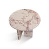 Diamond - Coffee Table, Polished Surface - Pink - Image 4