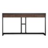 Erina - Desk - Distressed Charcoal Brown - Image 11