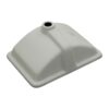 Undermount Bathroom Sink With Overflow, High Quality - Black - Image 8