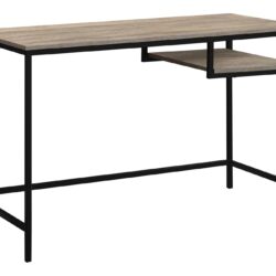 Computer Desk For Home Office, Laptop, Contemporary & Versatile Placement - Taupe