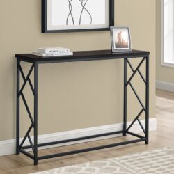 Accent Console Table For Entryway, Contemporary & Modern - Espresso