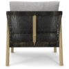 Palmetto - Outdoor Conversation Chair (Set of 2) - Stone Gray - Image 4