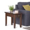 Artisan - Narrow Side Table - Russet Brown - Image 6