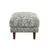 Jurie - Abstract Ottoman - Black - Image 3