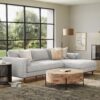 Morrison - Right Sectional Sofa - Mist Gray - Image 9