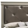 Chic Transitional Full Bed - Champagne - Image 4