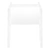 Accent Table, Side Contemporary & Versatile Placement - White - Image 4
